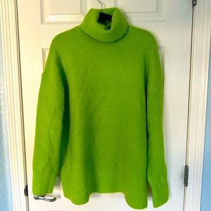 Neon Green Turtleneck